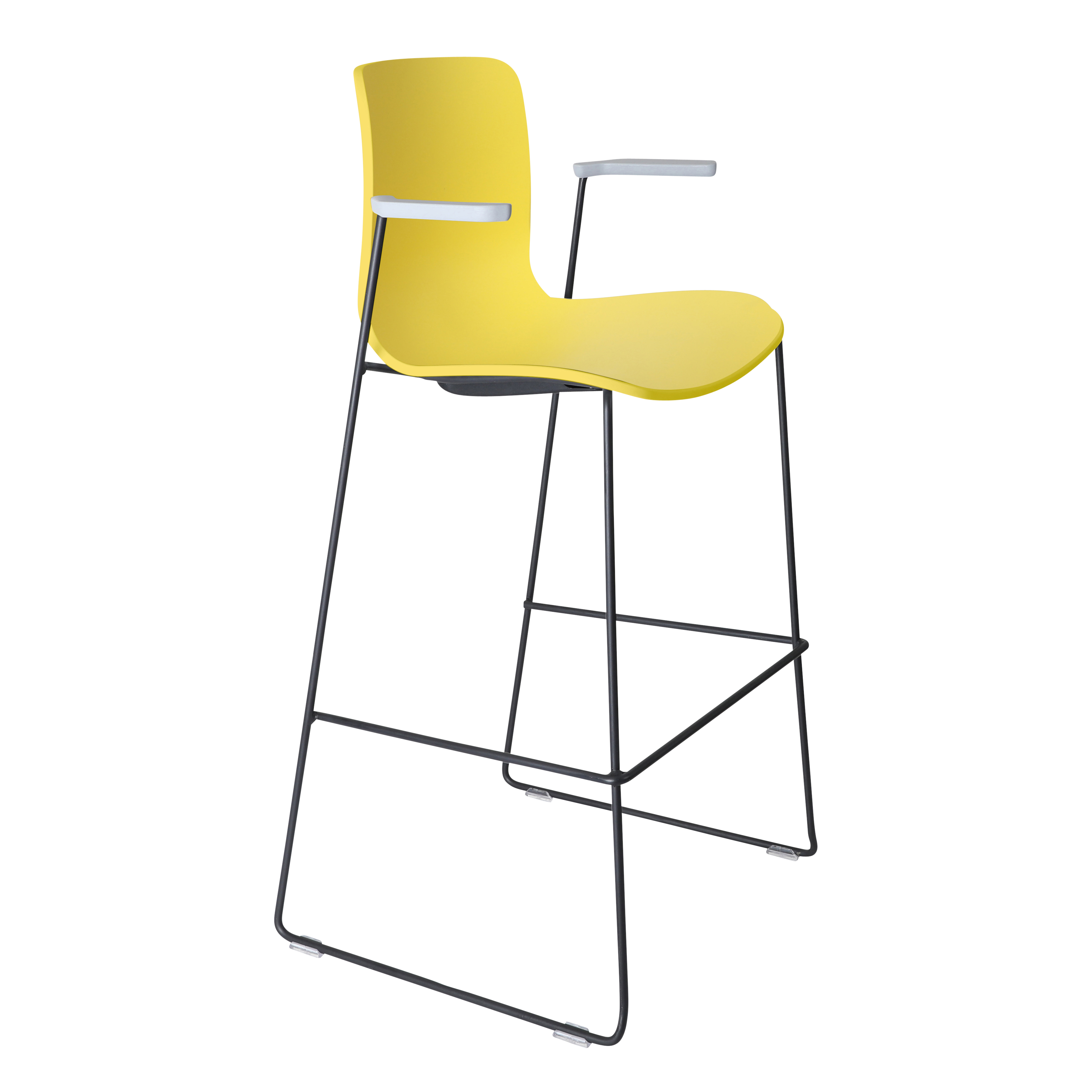 Acti Stool (Yellow / Stool Sled Base)